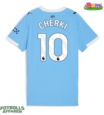 Manchester City Rayan Cherki #10 Hemmatröja Kvinnor 2025-26 Kortärmad
